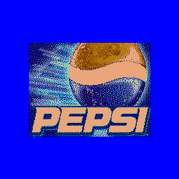 Omega's  Pepsi logo
